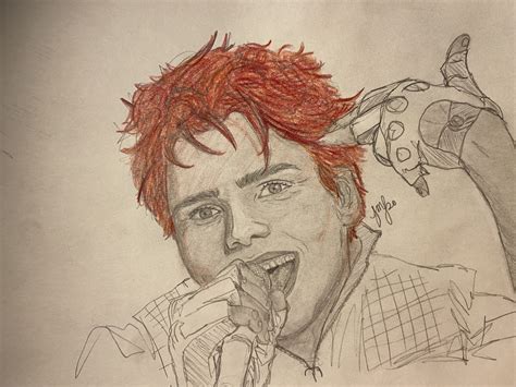 ArtStation - Gerard Way of MCR during Danger Days