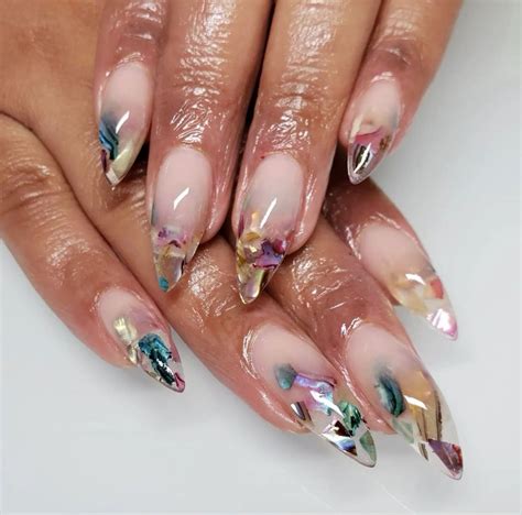 p i n t e r e s t : themarisaolvera | Encapsulated nails, Stylish nails ...