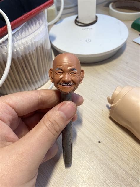 [self] I make a personalized clay figurines. : r/Sculpture