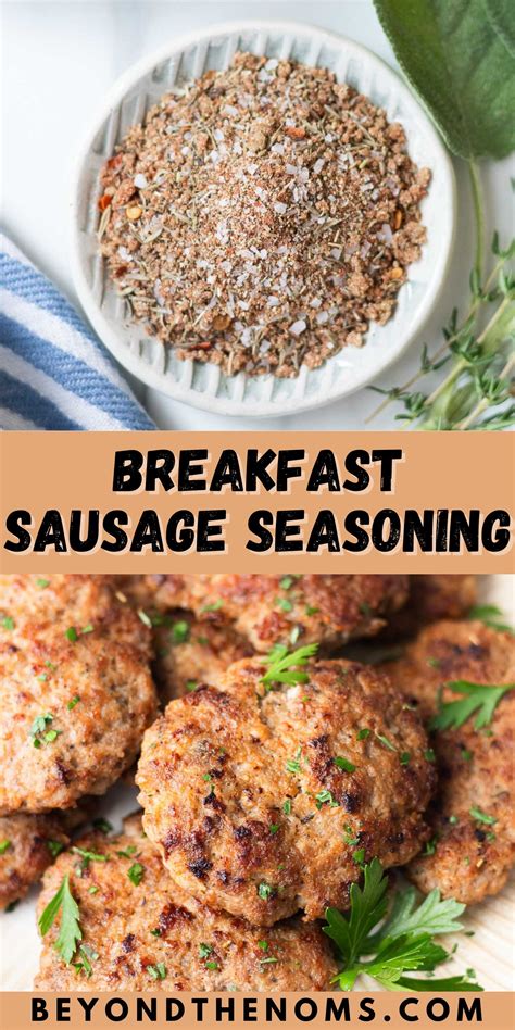 Flavorful breakfast sausage seasoning great for any breakfast recipe ...