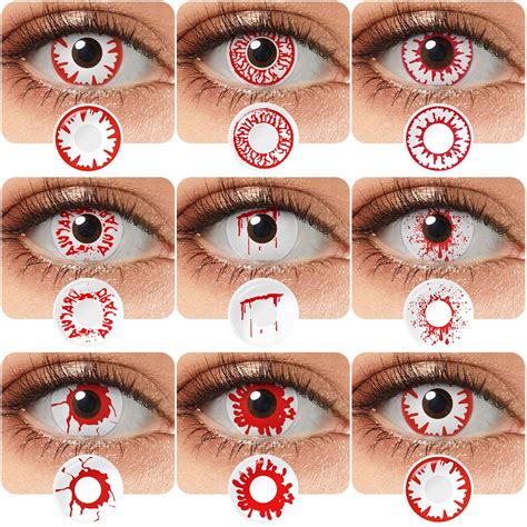 Wholesale Wild Blood Vampire Costume Contacts - Lensgoo Global