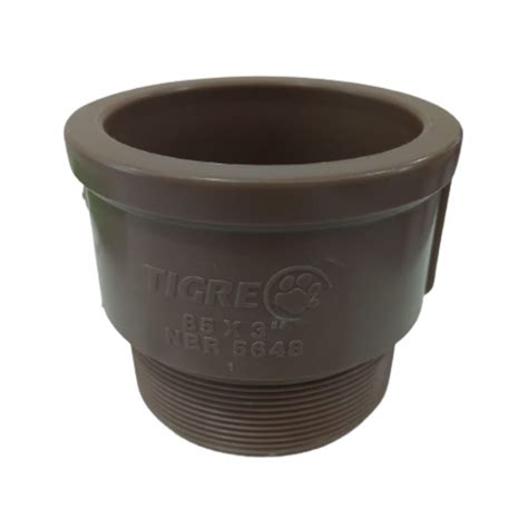 Adaptador Soldável Misto 85 X 3" Marrom | LAURO WEBER AGRÍCOLA LTDA