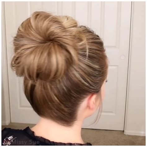 Messy Bun Technique at Willie Danielle blog