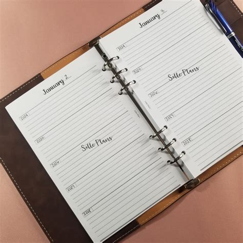 5 Year Journal: A5 Printable, Line-a-day, Undated, Monthly Dividers - Etsy