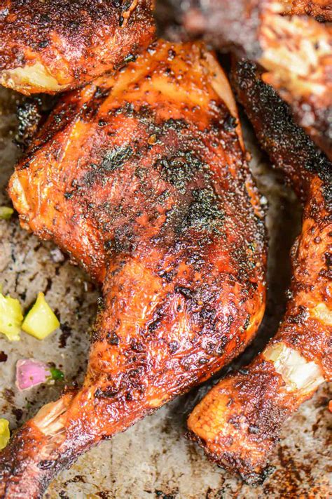 Smoked Chicken Quarters - Kitchen Laughter