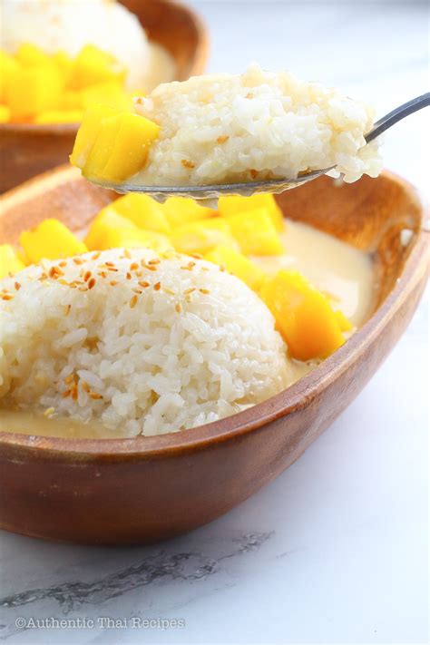 Mango Sticky Rice - Authentic Thai Recipes