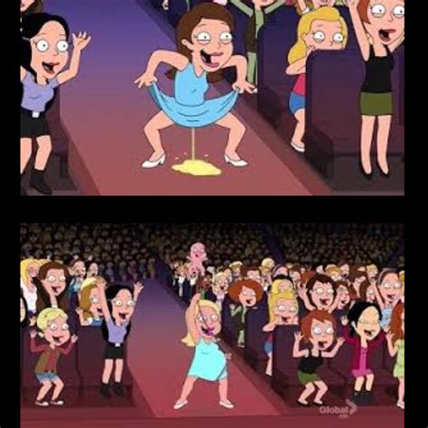 Never forget what family guy changed the peeing lady to a spinning ...