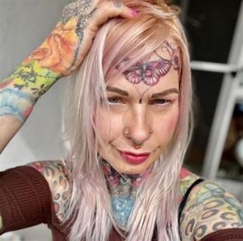 Tattooed gran who spent £25k on ink looked totally different eight years ago - Daily Star