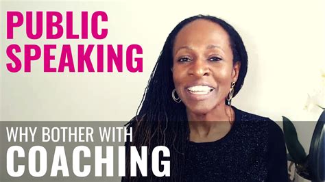 Public Speaking - Why bother with COACHING? | Shola Kaye