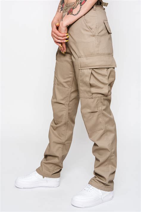 Cobain Khaki Cargo Pants - Goodbye Bread