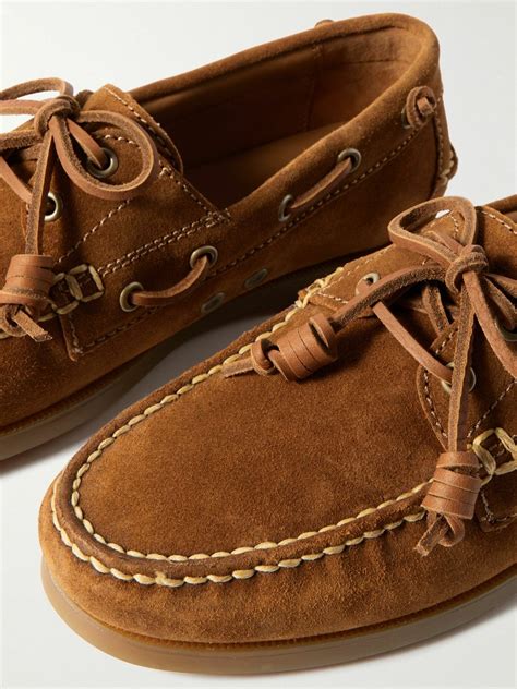 Polo Ralph Lauren - Merton Suede Boat Shoes - Brown Polo Ralph Lauren