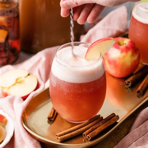 Warm Spiced Apple Cider With A Bourbon Twist Recipe