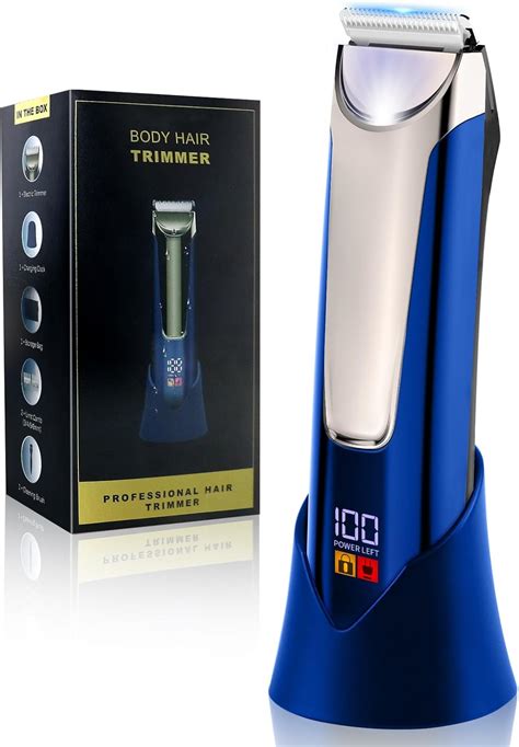 Amazon.com: Electric Pubic Trimmer Hair Groomer: Body Shavers for Men ...