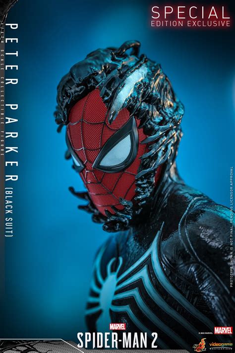 Marvel’s Spider-Man 2 Black Suit 1/6 Scale Figure Revealed by Hot Toys