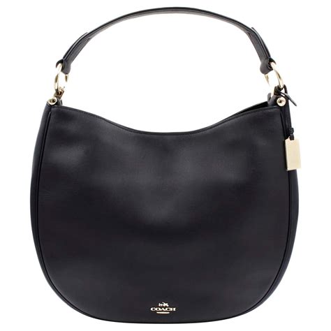 Coach Nomad Hobo Glovetanned Leather Bag 36026 Black at 1stDibs | black ...