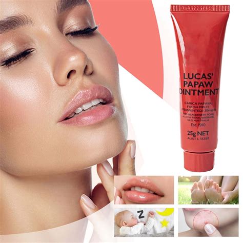 Lucas Papaw Ointment 25g - Soothing Lip and Skin Healing Balm with ...
