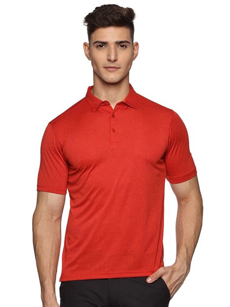 Men Golf Polo - Legendary Red - styzen.in
