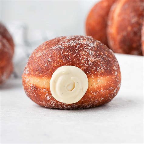 Bavarian Cream Donut Bavarian Cream Donuts, Cream Donuts, Bavarian