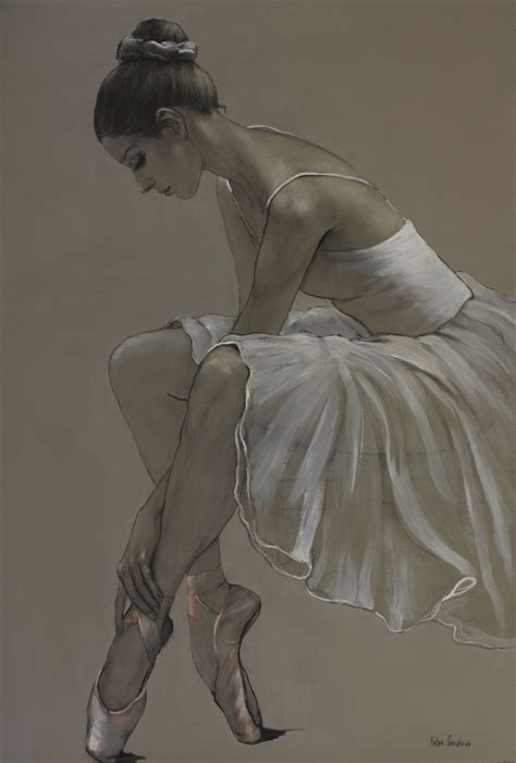 MonoChrome Ballerina 24' x 36' Ballerina Kunst, Ballerina Art Paintings ...