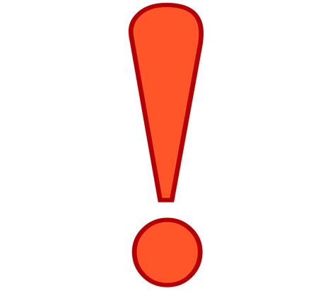 Exclamation Mark Symbol PNG Images Transparent Background | PNG Play