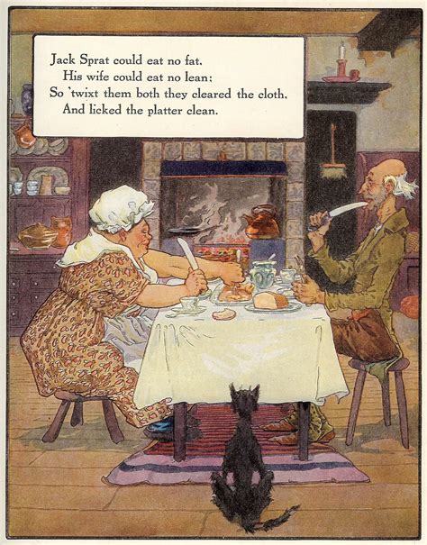 "Jack Spratt", 1925 . . . . illustrations by Frederick Richardson | Old ...