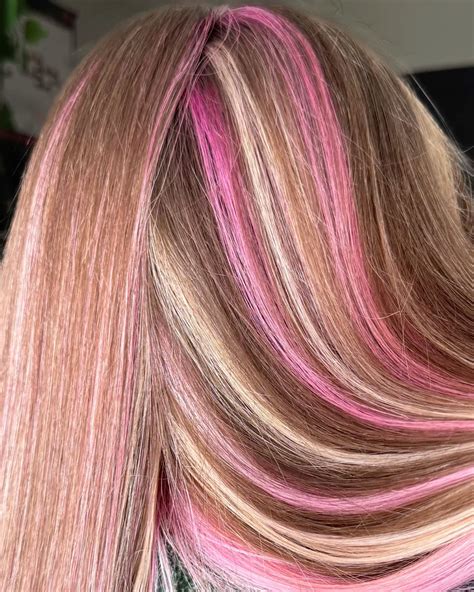 neapolitan ice cream chunky highlights 🍧 | Hair highlights, Light brown ...