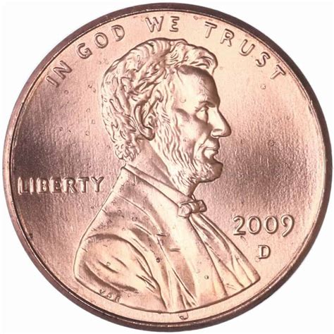 2009 Penny Log Cabin Error List & Value