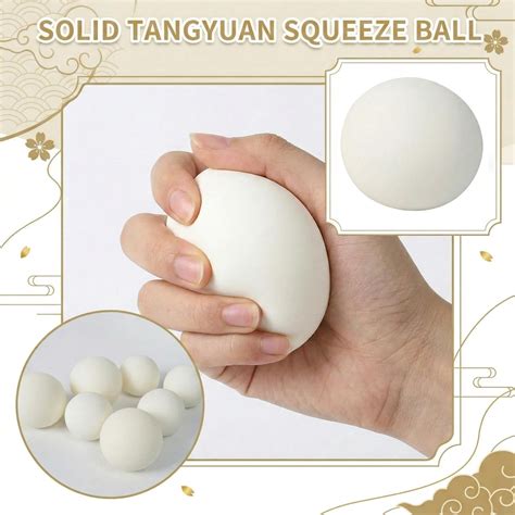 Squeeze Dumpling Relaxation Toys, 3inDiameter, Silicone Sensory Squeeze ...