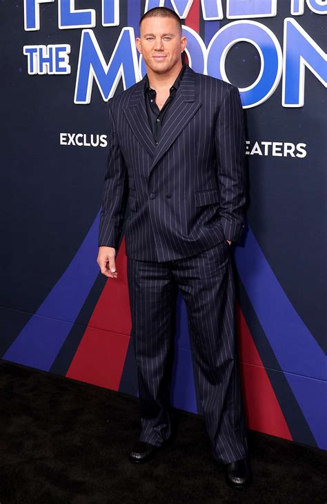 Scarlett Johansson and Channing Tatum Attend 'Fly Me to the Moon' Premiere