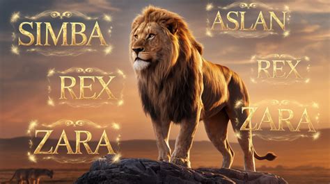 Find 260 Lion Names For Your Pet Inspired by Strength