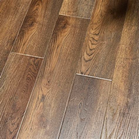 Perfection Evian Oak 6mm/20 MIL x 7.13 in. W x 49 in. L Click Lock Wat ...