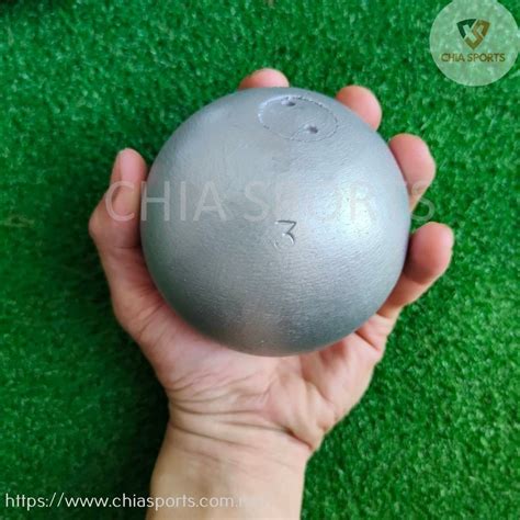 Shot Put Lontar Peluru 3kg Steel Metal Ball Athletics Shot Puts Ball ...