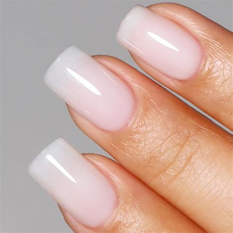 Amazon.com: Imtiti Milky White Gel Nail Polish, Jelly White Translucent ...