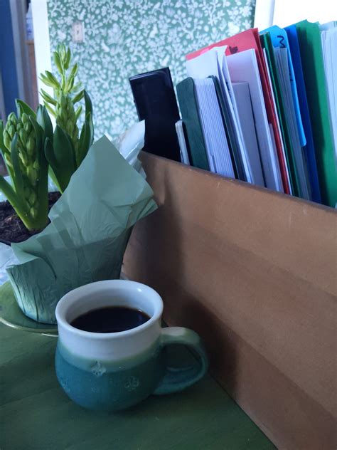 Chit Chat Coffee Time Post – Still Life, With Cracker Crumbs..