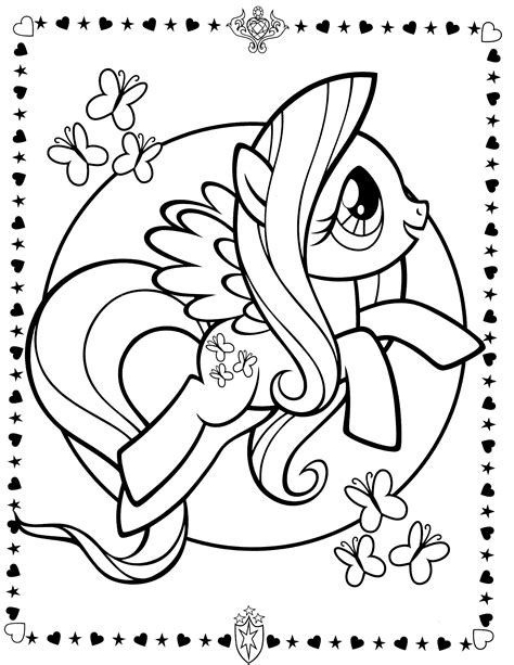 My Little Pony Coloring Pages Pdf at GetDrawings | Free download