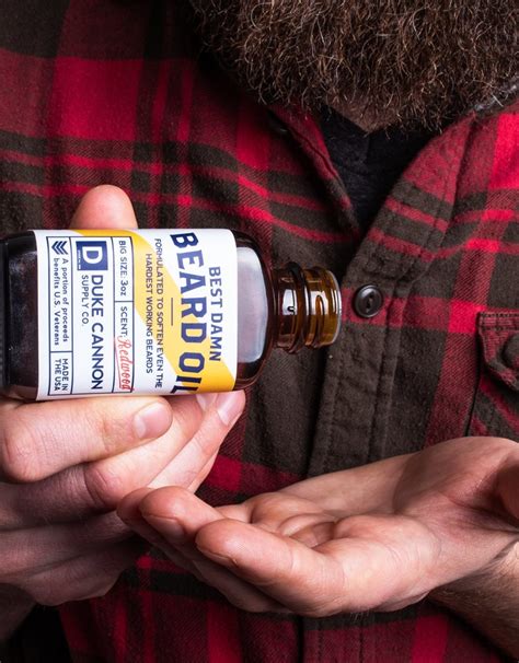 Duke Cannon Best Damn Beard Oil - REDIX