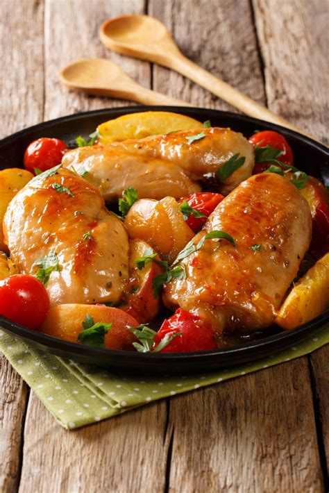 Baked Peach Chicken Recipe