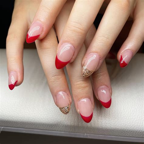 30+ Romantic Red French Tip Nails You Should Try - Nail Designs Daily