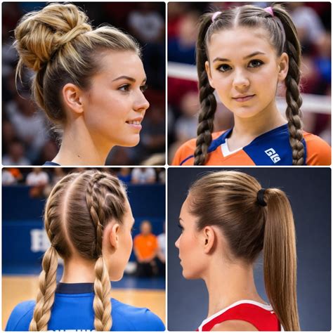 20 Cute Volleyball Hairstyles for 2024 – Lovelyish