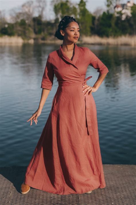 Maxi Linen Dresses - VisibleArtShop