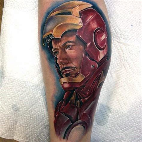 Tatuajes de Iron Man - 120 diseños, significado y mejores ideas