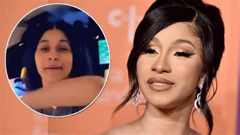 Cardi B goes makeup free for sexy dance on private jet