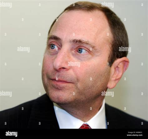 National Hockey League Commissioner Gary Bettman appears at a press ...