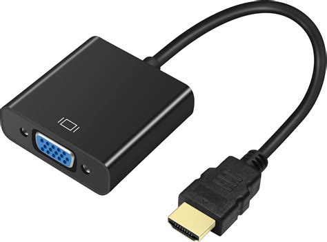Amazon.com: DTECH HDMI to VGA Adapter Cable for Computer Monitor PC TV ...