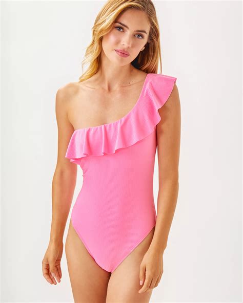 Caelum Ruffle One-Piece Swimsuit | Lilly Pulitzer