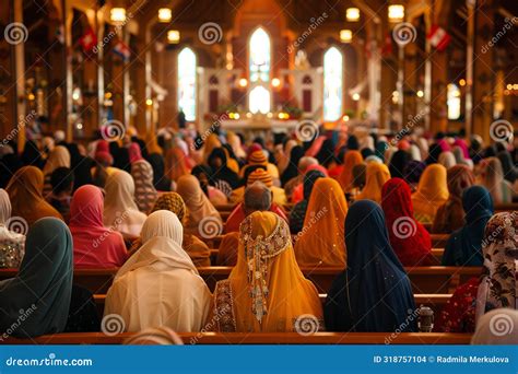 Various Religious in Asia Communities Performing Their Traditional ...