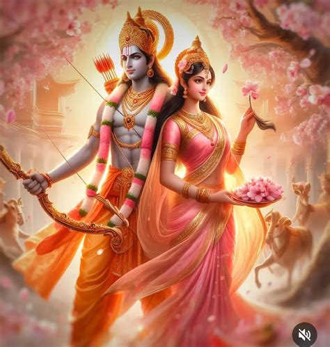 Rama and sita art print by vishnudas art – Artofit