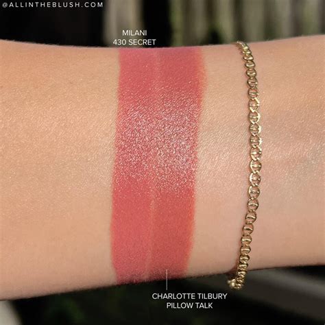 Charlotte Tilbury Pillow Talk Lipstick Dupes » All In The Blush