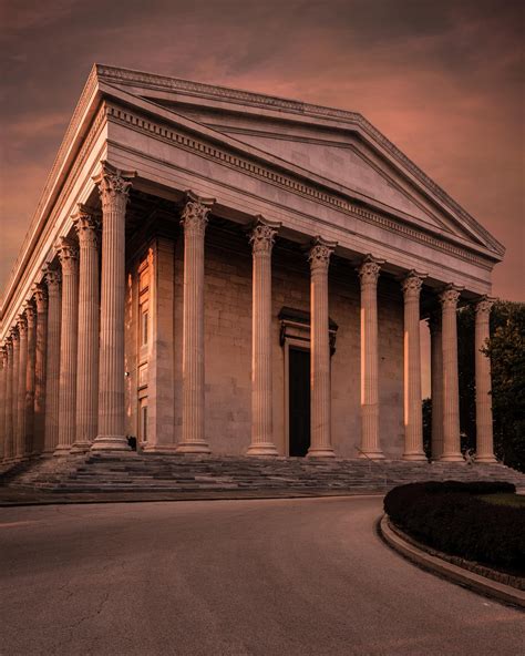 Founder's Hall at Girard College. Built be between 1833-1847 ...