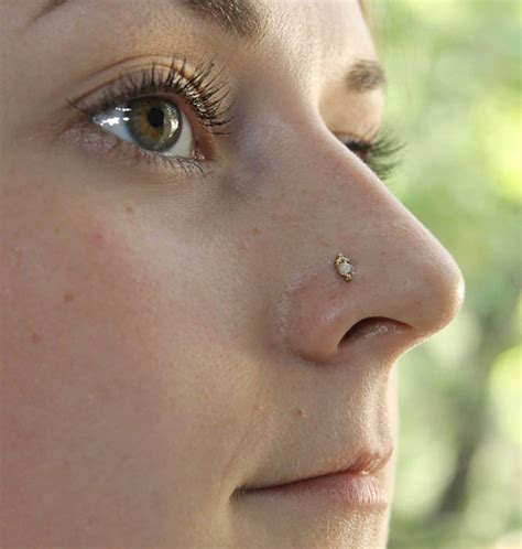 Nose Ring Nose Stud Dainty Stud Earring Nose Jewelry Nose - Etsy